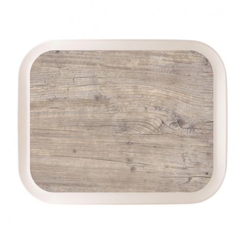  DCM116A Plateaux ROCCA GRAIN Crème/vintage 460x360mm 