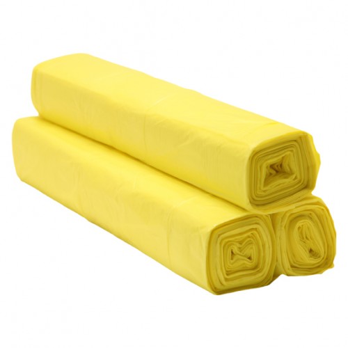  DTX32 Sacs poubelle HD - HD 30 microns Jaune 70x110cm 