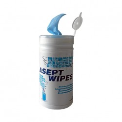 EC1 150 Asept wipes Bleu 20x20cm