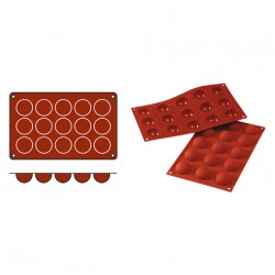 EG070051 Moule silicone demi-sphère 176x325x h.200mm