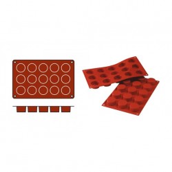 EG070058 Moule silicone petit-four 176x325x h.20mm