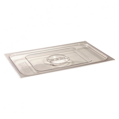  EG3389 Couvercles polycarbonate sans échancrure - GN 1/2 Transparent 325x265mm 