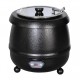 EG537108 Chauffe soupe Noir 10L Ø35x h.36cm