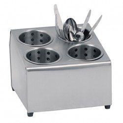 EG705090 Support 4 compartiments 30x25x h.21cm