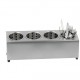 EG705092 Support 4 compartiments 49x17x h.18cm