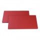 EG882242 Rouges - Avec rainure Rouge 400x250x h.20mm