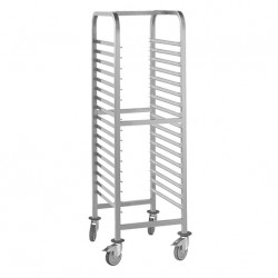 EG921060 Chariot débarrassage 17 plateaux 380x550x h.1690mm.