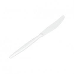 EG937153 Couteaux de table Blanc 190mm