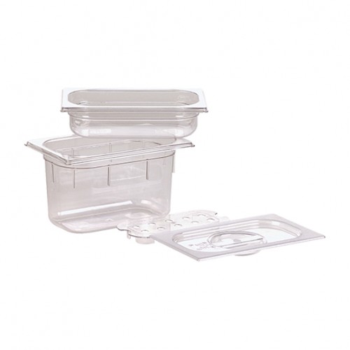  EGRM3397 GN 1/4 Transparent 3,4l 265x162x h.150mm 