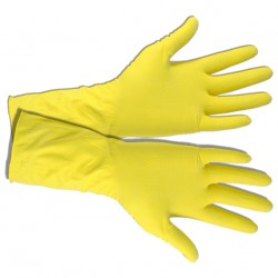 ES1 Gants ménage latex ECO LINE M