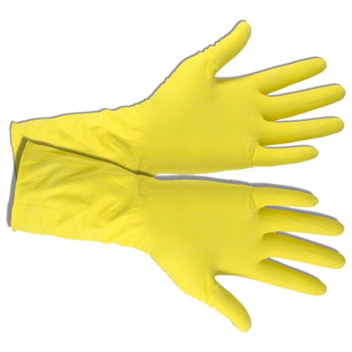  ES1 Gants ménage latex ECO LINE M 
