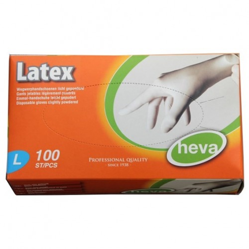  GS1 Gants latex poudrés S 