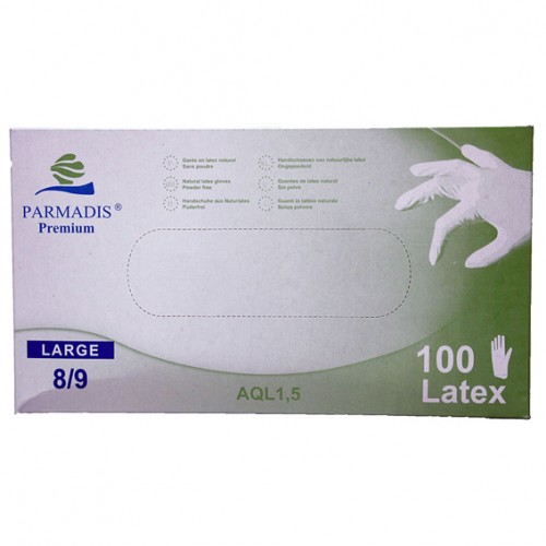  GS14 Gants latex non-poudrés M 