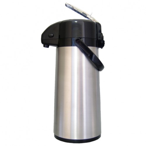  IL29 Thermos à levier Noir/inox 2,2l Ø160x h.384mm 