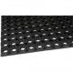 LAB7 Paillasson nid d'abeilles sur mesure Noir Sur mesure