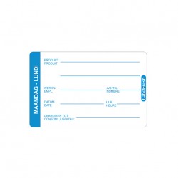 LBF2LU 500 Etiquettes LABELFRESH PRO - Lundi 70x45mm