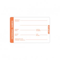 LBF2SA 500 Etiquettes LABELFRESH PRO - Samedi 70x45mm