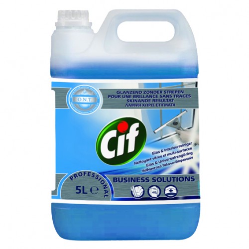  LV157 2x5L Cif Professional Vitres et Multisurfaces 5L 