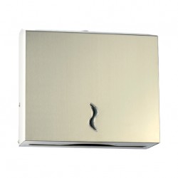 MD12 Distributeur d'essuie-mains BRINOX 200 Inox L.280xP.102xH.265mm