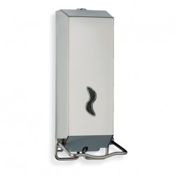 MD13 Distributeur de savon BRINOX HACCP 1,2L. L.100xP.110xH.320mm