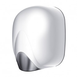 MD26B Sèche-mains Zefiro Hot - Aluminium Blanc L.221xP.157xH.285mm Zefiro Hot - Aluminium Blanc L.221xP.157xH.285mm