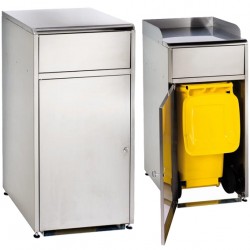 MD39 MEC Inox 120L L.615xP.560xH.1125mm