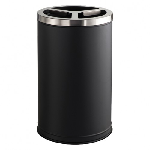  MD45 Station Noir/Inox 3x35L Ø440xH.750mm 