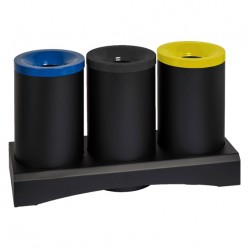 MD46 Trisu Noir 3x50L L.1010xp.400xH.590mm