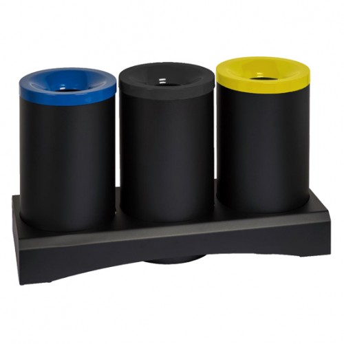  MD46 Trisu Noir 3x50L L.1010xp.400xH.590mm 
