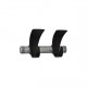 MD69 Barres murales - 2 crochets L.275xH.150mm