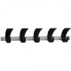 MD69D Barres murales - 5 crochets L.740xH.150mm