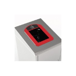MD84R Koala - Tout venant Rouge 60L 400x485x h.760mm