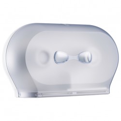 MP1 Distributeur LINEA PLUS mini jumbo DUO Transparent 419xP.129xH.237mm