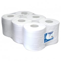 MS9 Bobine EURO PAPIER Blanc l.20cm x L.150m