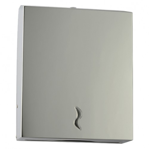 MTS19 Distributeur d'essuie-mains BRINOX 400 Inox L.280xP.102xH.365mm 