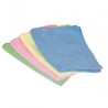 NW7B Lavettes microfibres ECO LINE Vert 40x40cm