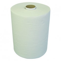 SAT38 Bobine double mandrin AUTOCUT Blanc 135m x 23,8cm