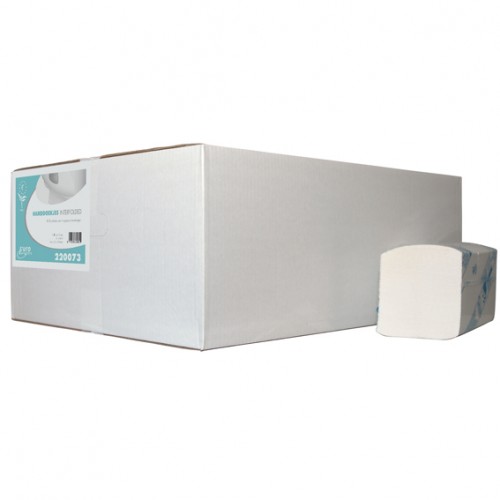  SAT9 20x180 Essuie-mains papier pliés en 'C' Gris l.25 x L.33 cm 
