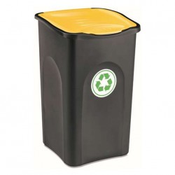 TS11J Ecogreen Noir/Jaune 50L. 37x37x h.56cm