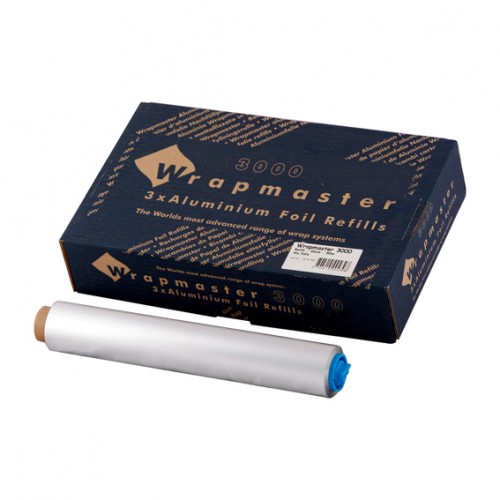  VA46 3 Rouleaux aluminium WRAPMASTER 30cm x 120m 