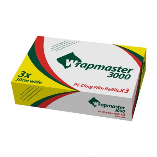  VA47 3 Film étirable WRAPMASTER 30cm x 300m 